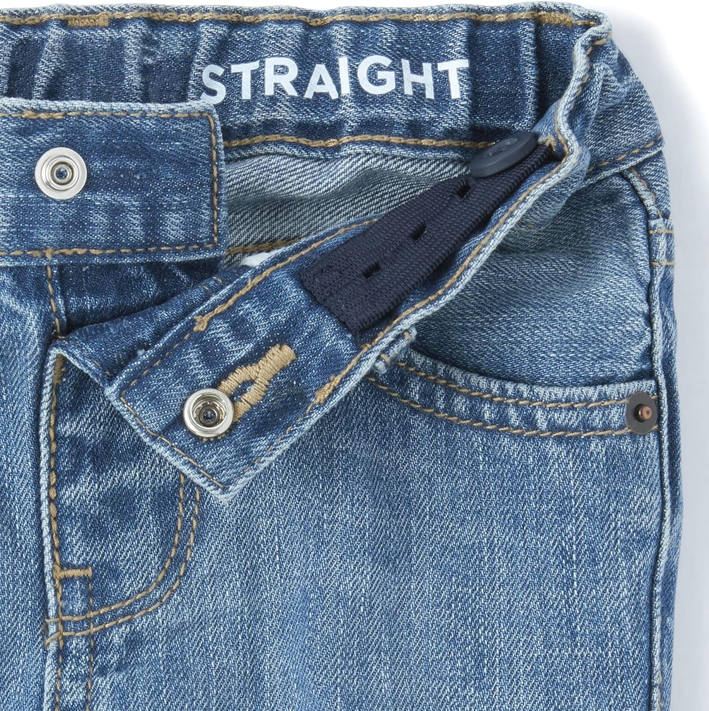 Baby Toddler Boys Basic Straight Leg Jeans